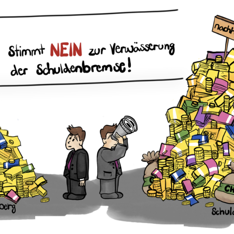 SchuldenbremseNein